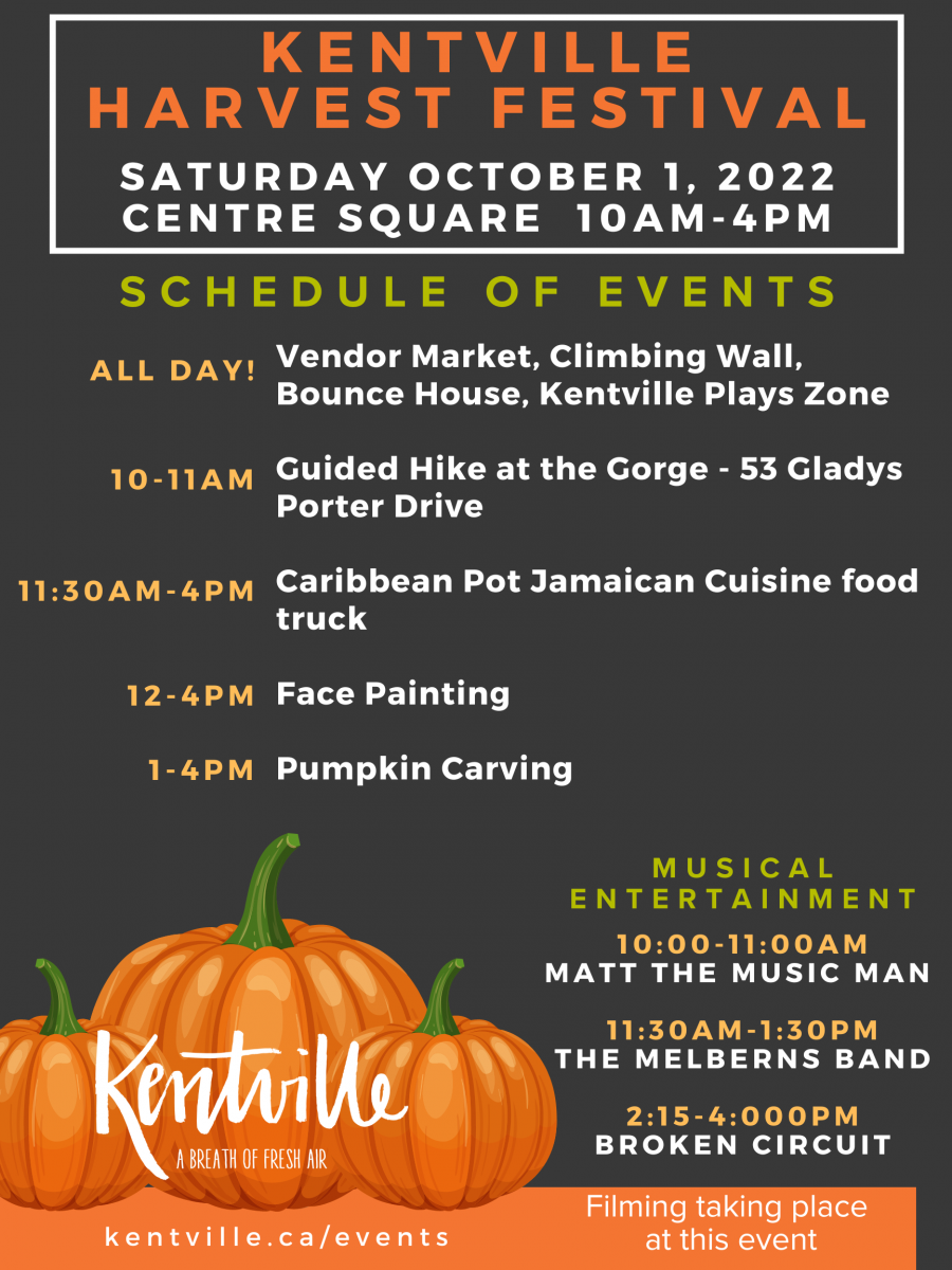 Kentville’s Pumpkin People Festival The Town of Kentville